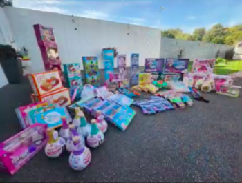 Distribution des cadeaux à l’hôpital d’Arras